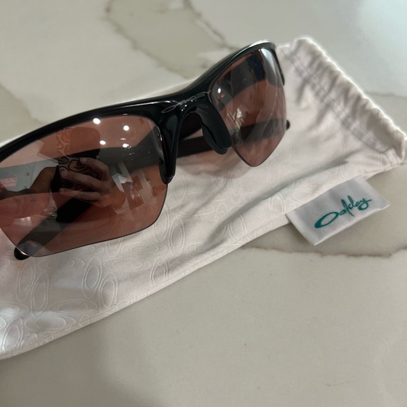 OAKLEY Half Jacket 2.0 XL Polished Black OO9154-64 62 Sunglasses Prizm - Picture 1 of 11